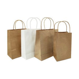 Kraft paper bag, handbag Kraft paper bag, handbag