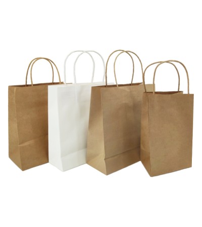 Kraft paper bag, handbag Kraft paper bag, handbag