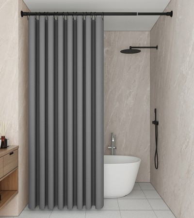 Shower curtain set Bathroom waterproof curtain thickened bath mildew free drilling dry wet separation partition curtain Shower curtain set Bathroom waterproof curtain thickened bath mildew free drilling dry wet separation partition curtain