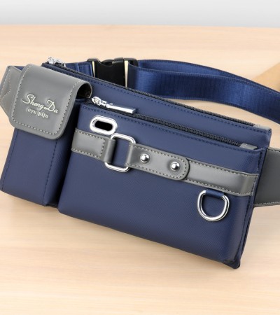 New lightweight waist bag for men's sports and leisure chest bag, multifunctional mobile phone bag, waterproof cloth bag, large capacity crossbody bag, trendy New lightweight waist bag for men's sports and leisure chest bag, multifunctional mobile phone bag, waterproof cloth bag, large capacity crossbody bag, trendy