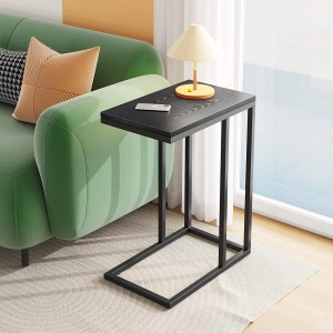Snack side table, C-shaped coffee table, suitable for sofas and beds Snack side table, C-shaped coffee table, suitable for sofas and beds
