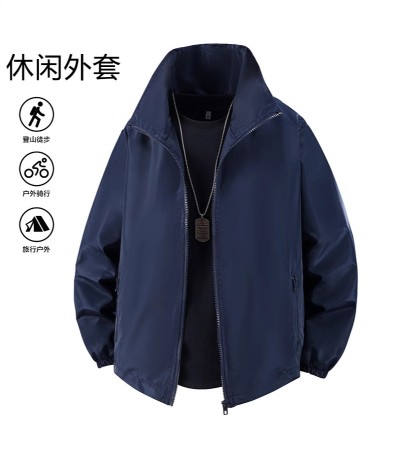 Men's stand-up collar jacket Men's stand-up collar jacket