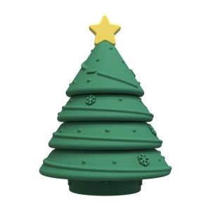 Christmas tree Jenga silicone educational building blocks for children Christmas tree Jenga silicone educational building blocks for children