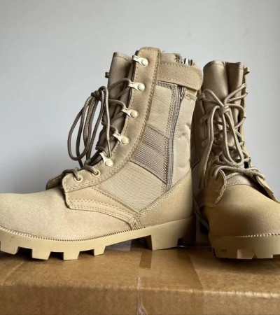 夏季底透气作战靴战术靴沙漠靴黑色高帮户外靴登山靴 夏季底透气作战靴战术靴沙漠靴黑色高帮户外靴登山靴