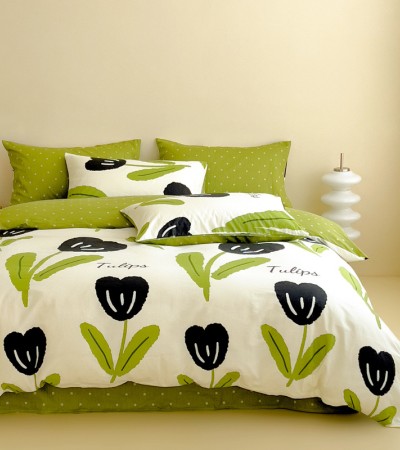 2023新款小清新纯棉四件套批发40支全棉床上用品ins床单被套4件套 2023新款小清新纯棉四件套批发40支全棉床上用品ins床单被套4件套