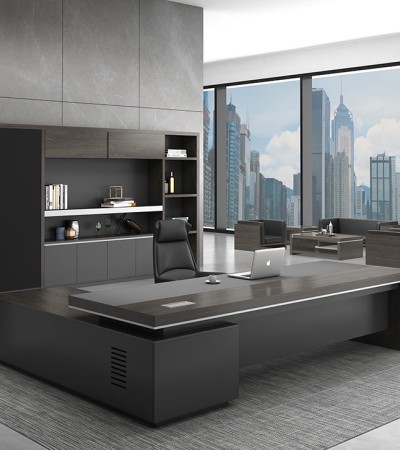 老板办公桌简约现代总裁桌经理主管桌椅组合大班老板台家具 老板办公桌简约现代总裁桌经理主管桌椅组合大班老板台家具