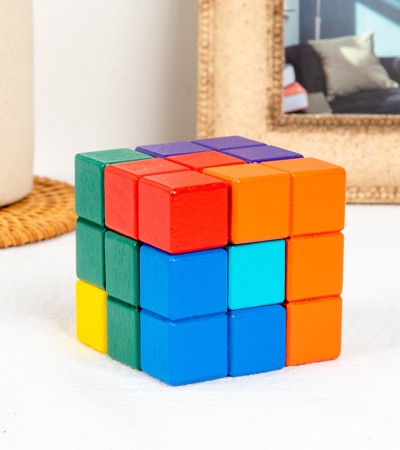 鲁班锁索玛积木立方体俄罗斯方块3d拼图七巧板儿童早教益智慧玩具 鲁班锁索玛积木立方体俄罗斯方块3d拼图七巧板儿童早教益智慧玩具