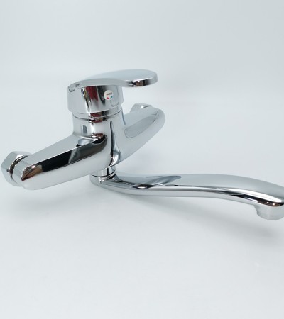 入墙式水龙头单把厨房可旋转龙头冷热水墙出水暗装菜盆洗衣池龙头 入墙式水龙头单把厨房可旋转龙头冷热水墙出水暗装菜盆洗衣池龙头