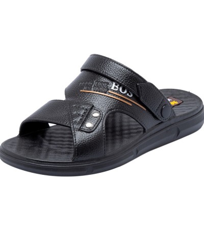 新款凉鞋男士夏季透气休闲沙滩鞋男外穿爸爸中老年两用凉拖鞋 新款凉鞋男士夏季透气休闲沙滩鞋男外穿爸爸中老年两用凉拖鞋